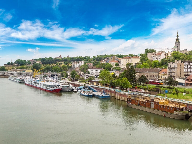 Panorama Belgrad Noel Pazarı